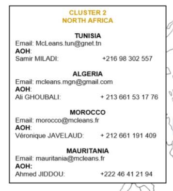 Cluster 2 - North Africa